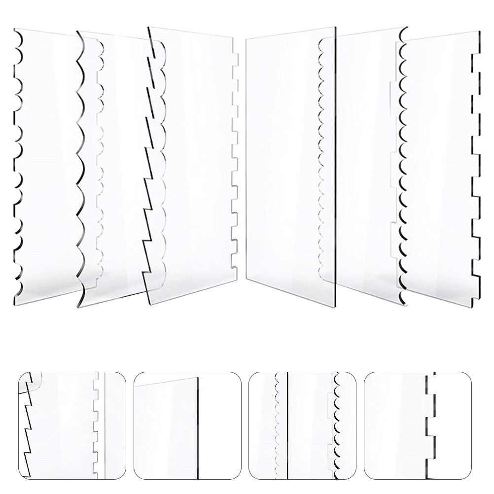 6 Adet Şeffaf Akrilik Pasta Sp - Baking Kitchen Set incelemesi ve fiyatı